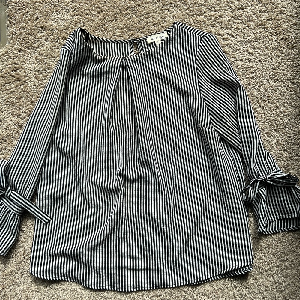 Dress shirt with strips